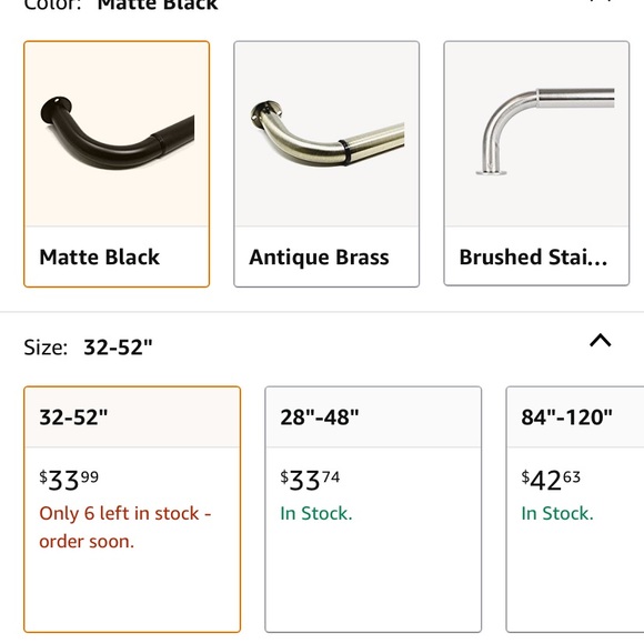 Curtain rod - Picture 4 of 5